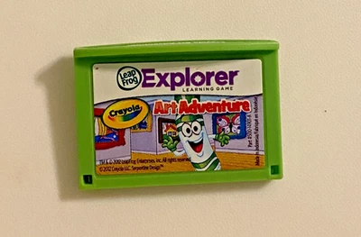 LeapFrog Explorer Game Crayola Art Adventure for LeapPad 1 2 3 GS Ultra - Image 1 of 2