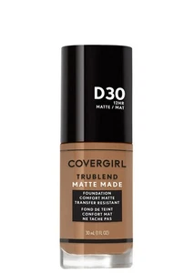 Covergirl - TruBlend - Hecho mate - Base líquida - D30 BRONCE - ¡TOP BOMBA! - Imagen 1 de 4