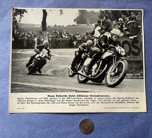 c1920s AUSTRIA FOTO D'EPOCA MOTO CORSE! GERMANIA RARA #2! - Foto 1 di 2