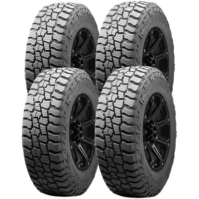 (QTY 4) 265/70R16 Mickey Thompson Baja Boss A/T 112T SL Black Wall Tires - Image 1 of 4