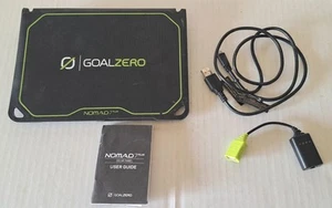 Goal Zero Nomad 7 Plus Solar Panel Backpacking Hiking Camping Charger Nice - Picture 1 of 5