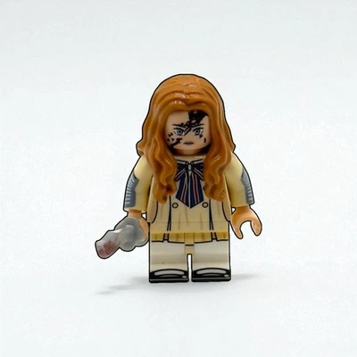 Figura de acción personalizada M3GAN - Muñeca asesina de juguete de ladrillo de película de terror M3GAN Foto 1 de 4