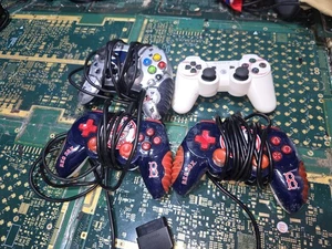 NFL New England Patriots DEFECTIVE DONOR Xbox Controller & Exact Sports Random - Picture 1 of 18