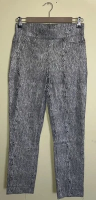 Pantalón hasta el tobillo Joseph Ribkoff - Estampado blanco y negro - Talla: 6 Foto 1 de 4