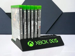 Xbox Series X|S & Xbox One Game Holder | Holds 12 Games/ Rigid plastic USA MADE - Picture 1 of 2