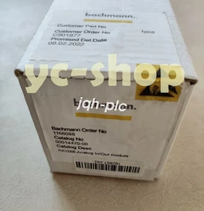 1PC Bachmann AIO288 new Analogue Input/Output Module Ship with FedEx or DHL*j - Picture 1 of 6