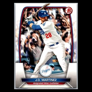 2023 Bowman - #21 JD Martinez - Los Angeles Dodgers - Picture 1 of 2
