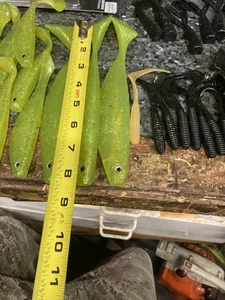 50 Salzwasser Swim Tail Paddelschwanzköder - Bild 1 von 10