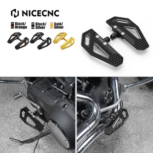 Vergrößert Verstellbare Fußrasten Für Harley Dyna Low Rider EFI FXDLI 1993-2009 - Picture 1 of 25