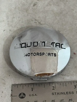 Liquidmetal Motorsports Snap In Chrome Wheel Rim Hub Cover Center Cap BC-759 - Image 1 of 4