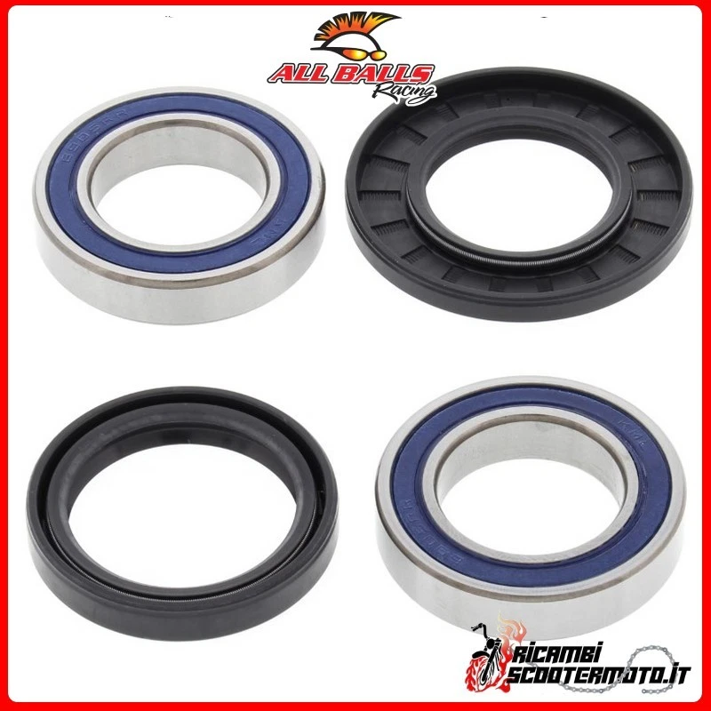 JUEGO DE COJINETES DE RUEDA DELANTERA All Balls Husqvarna TE 250 / I 2005 25-1415#2 Foto 1 de 1