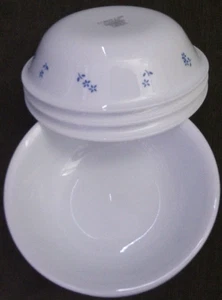 Corelle Provincial Blue Berry Mini Dessert Bowls 5-3/8" set/5 Bowls excellent L5 - Picture 1 of 1