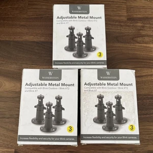 3 Stück 3er Pack Wasserstein verstellbare Metallhalterung für Blink Outdoor, XT2, XT - Bild 1 von 4