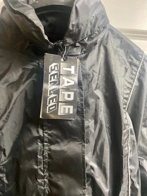 NWT. ELEMENT ADVANCED GEAR RAIN JACKET. TAPE SEALED AND REFLECTIVE SIZE  SMALL; - Image 1 of 4