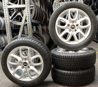 4 Orig MINI Winterräder Loop Spoke 494 195/55 R16 87H F55 F56 F56 6855103 3234 - Bild 1 von 3