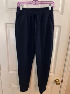 Athletic works navy blue joggers size men’s small - Picture 1 of 3