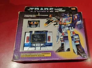 Transformers Boxed G1 Soundwave and Condor Cassette Buzzsaw - Picture 1 of 13