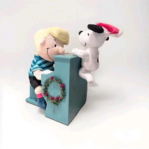 PEANUTS Snoopy & Schroeder Playing Piano Christmas Musical Animated Plüsch 2024 - Bild 1 von 3