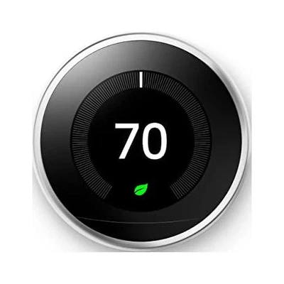 Google Nest Smart Thermostat Model 02A 2nd Gen Learning Programmable - Image 1 of 3