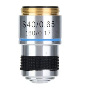 40X 185 Biological Microscope Achromatic Objectives Lens 160/0.17♡ - Picture 1 of 7