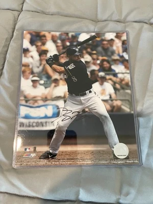 Foto autografiada firmada por Ryan Braun de 8x10 Milwaukee Brewers MLB Foto 1 de 2