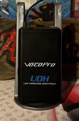 Vocopro UDH Black Wireless UHF Portable Bodypack Transmitter Only Fast Ship - Image 1 of 4