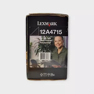 Genuine Lexmark X422 Toner Ink 12A4715 High Yield Cartridge - Picture 1 of 1