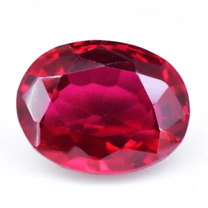 22.10ct 17x13mm Oval Natural Pyrope Garnet CERTIFIED Loose Gemstone, Mozambique - Picture 1 of 4