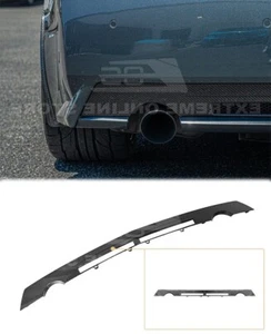 CARBON FIBER Rear Diffuser For 09-15 Cadillac CTS-V Sedan Valance Insert Cover - Picture 1 of 16