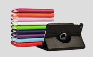 Custodia in pelle girevole 360 per Apple iPad 9.7 PRO, iPad AIR 2 - Foto 1 di 7