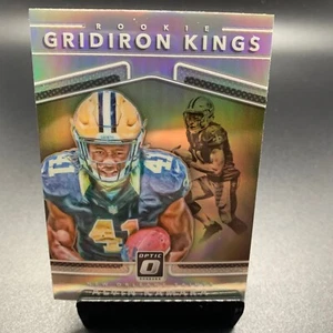2017 Donruss Optic #11 Alvin Kamara Gridiron Kings Rookie Silver Prizm Saints - Picture 1 of 2