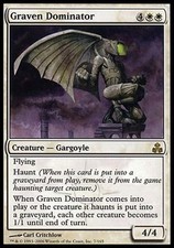 1x Graven Dominator Guildpact MtG Magic White Rare 1 x1 Card Cards