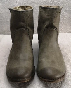 Womens Roxy Surf Co Skye Western Ankle Boots Khaki Size UK 4 (SH32) - Picture 1 of 9