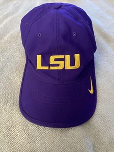 Nike LSU Tigers Dri Fit Heritage 86 Cap Adjustable Strap - Picture 1 of 6