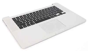 Grade B Top Case Keyboard Battery US QWERTY for MacBook Pro 15" A1398 2012 2013 - Photo 1/12