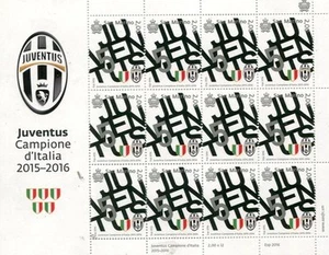 SAN MARINO 2016 MINIFOGLIO "JUVENTUS CAMPIONE D'ITALIA 2015-2016"  - Imagen 1 de 1