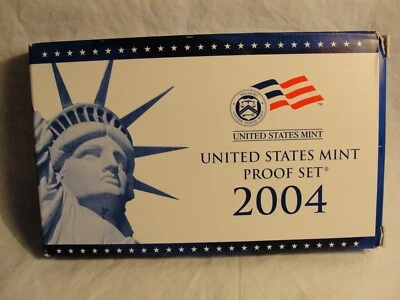 2004-S U.S. MINT PROOF SET (11 COINS) Z338-40 - Image 1 of 4