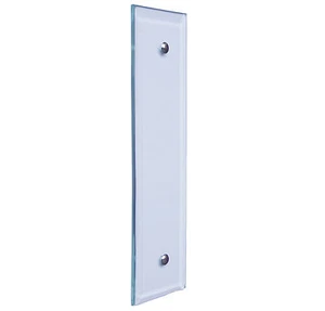 Placa de empuje de puerta de dedo de vidrio - Imagen 1 de 1