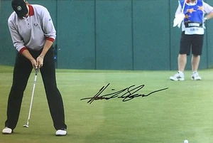 Henrik Stenson signed 12x8 photo Image B Sweden Legend Open Champion UACC dealer - Picture 1 of 1