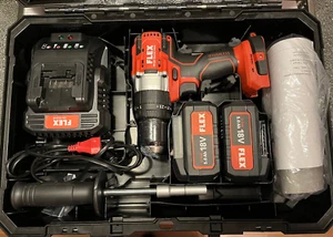 Flex Akku-Schlagbohrschrauber PD 2G 18.0-EC FS55 Set 2x5,0Ah, Ladegerät, Koffer - Bild 1 von 4