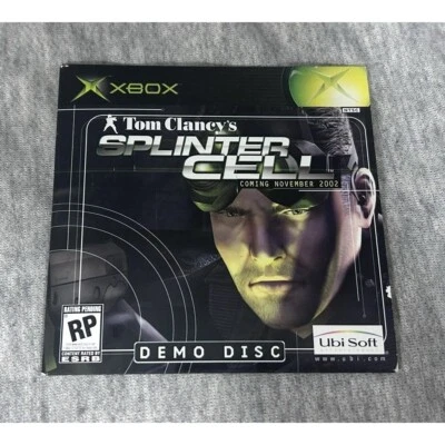 Tom Clancy's Splinter Cell Microsoft Xbox Video Game Demo Disc - Image 1 of 4
