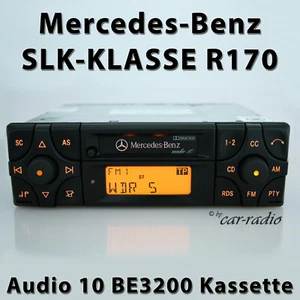 Genuine Mercedes R170 Radio Audio 10 BE3200 Becker Cassette Radio SLK-Class - Picture 1 of 9