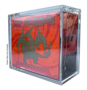 Arkero-G Magnetic Acryl Case - Caja protectora para Pokemon Elite Top Trainer Boxes