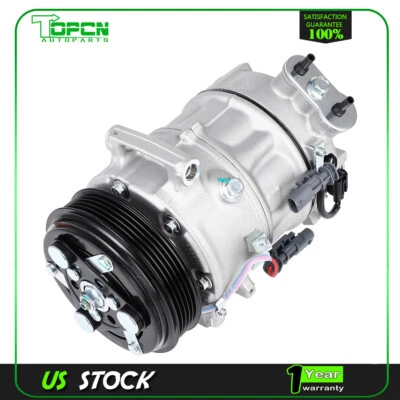 Compresores de aire acondicionado para Chevrolet Malibu 2016 2017 2018 2019 2020 2021 2022 1,5 L Foto 1 de 4