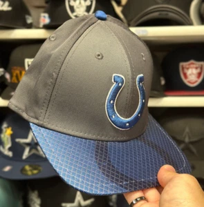 New Era Indianapolis Colts 39THIRTY Ball Cap | Dark Gray/Blue - Picture 1 of 3