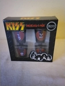 2012 KISS Shotglass 4-pack In Great Condition! - Picture 1 of 5