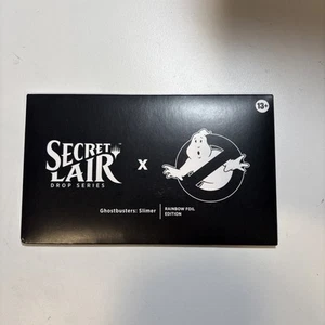 MTG Secret Lair x Ghostbusters: Slimer - Rainbow Foil Edition SEALED - Picture 1 of 2