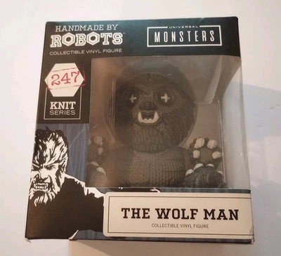 Figura de vinilo Universal Monsters The Wolf Man #247 hecha a mano por robots Foto 1 de 4
