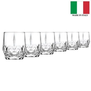 RCR Cristalleria Italiana - Alkemist Whisky Tumbler 350ml Set of 6 (Made in Ital - Picture 1 of 2
