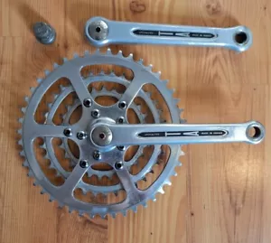 Specialites TA cyclotouriste 50.4 chainset cranks 165mm + extractor (Rene Herse) - Picture 1 of 11